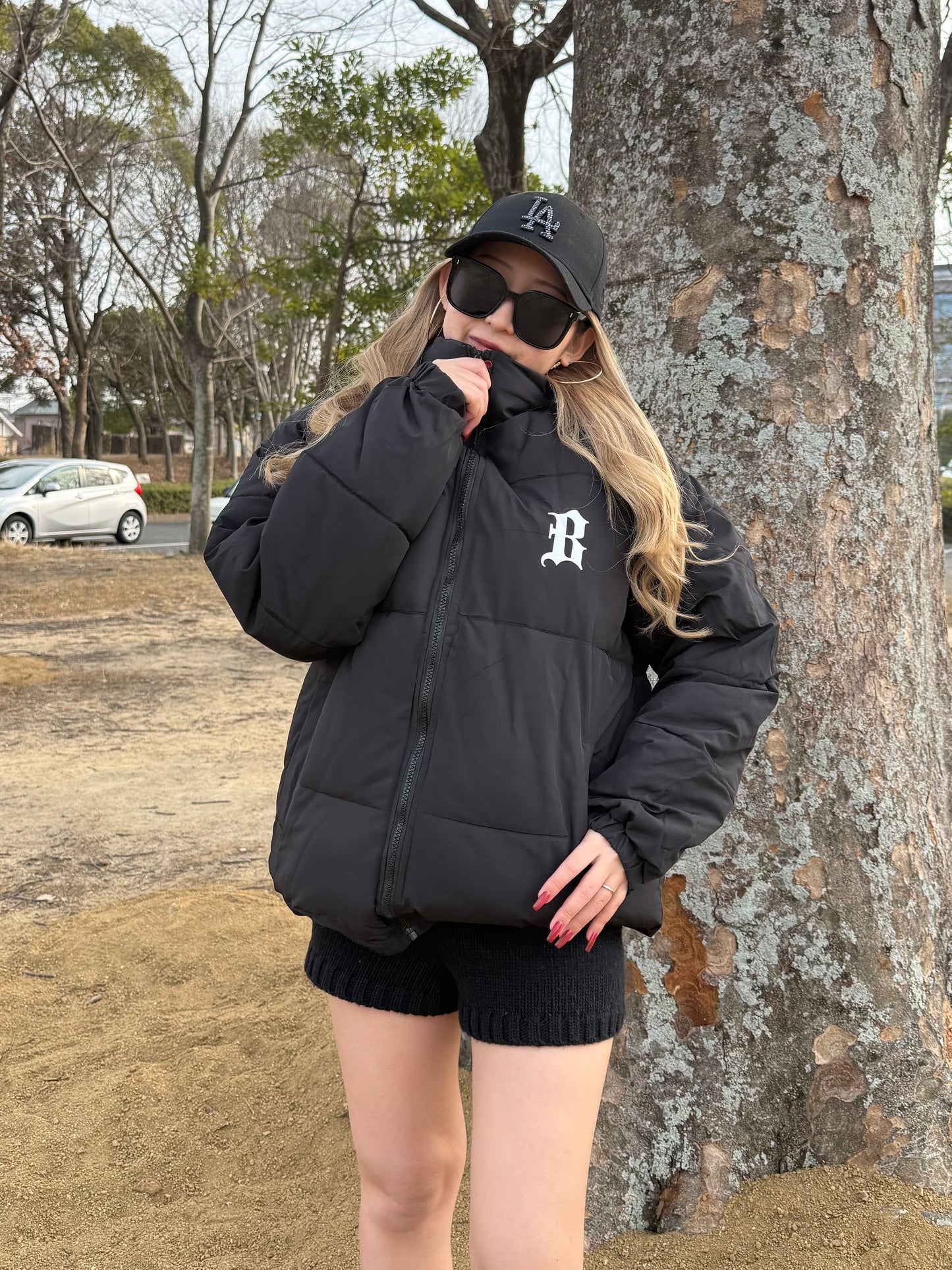 ユニセックスロゴダウン DPB73584