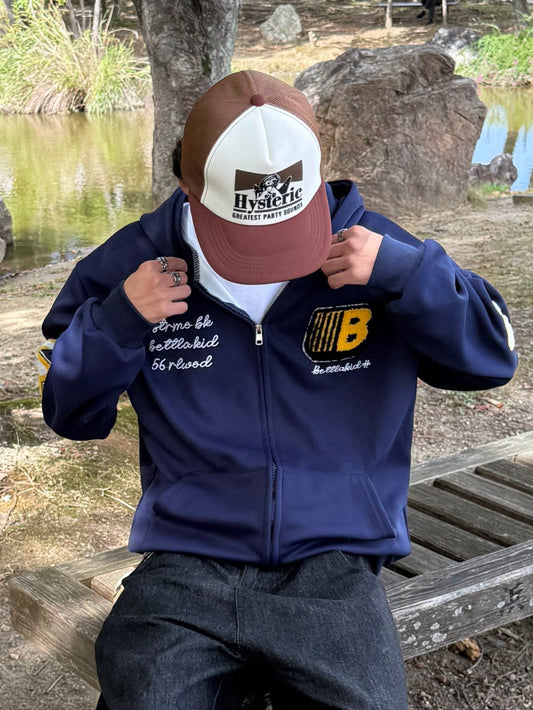 ポイントロゴジップパーカー DPB90061