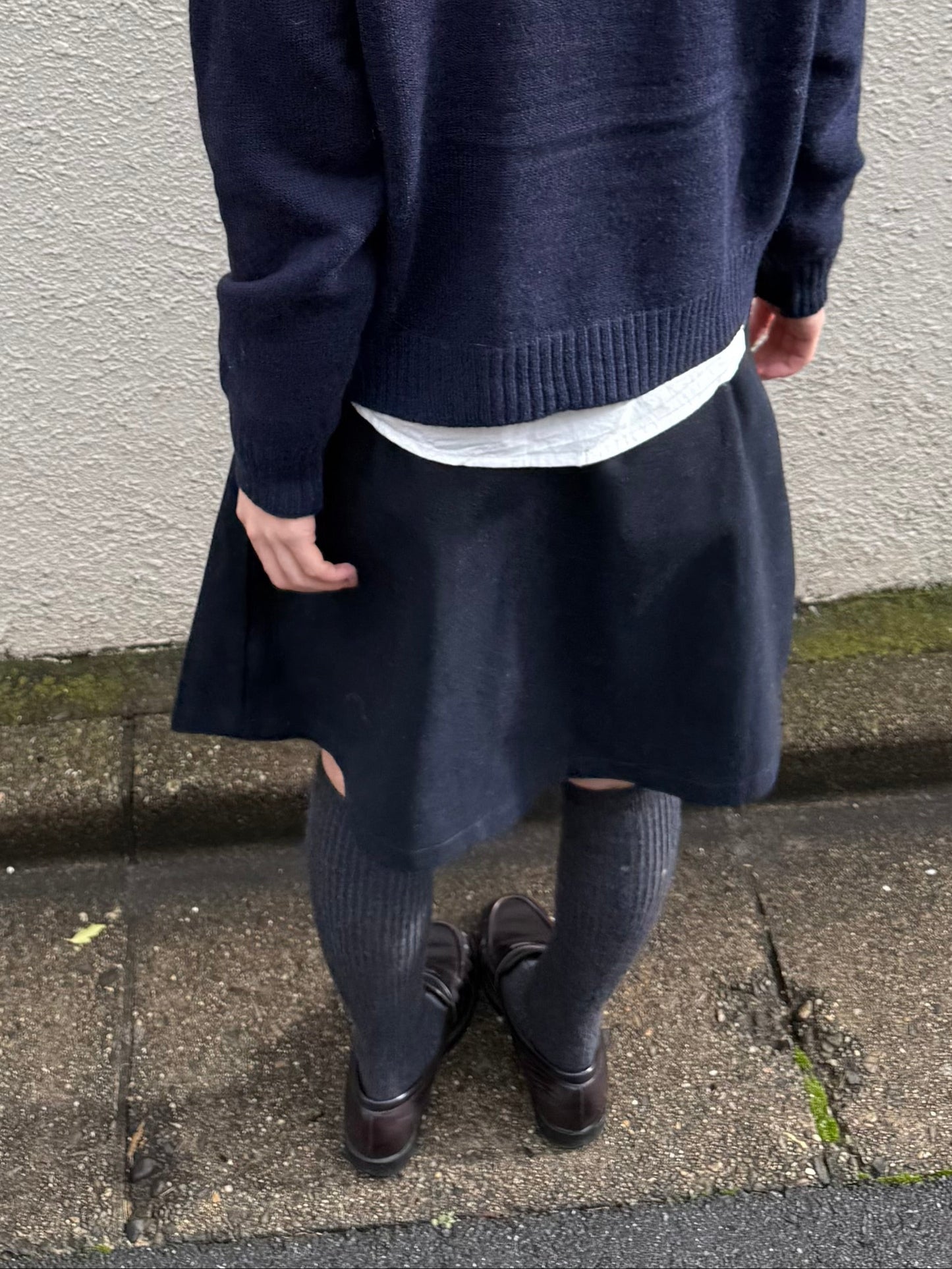 フロントプリーツミニスカート DPA43725