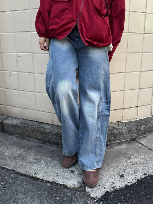 ワイドデニムパンツ DPB78198