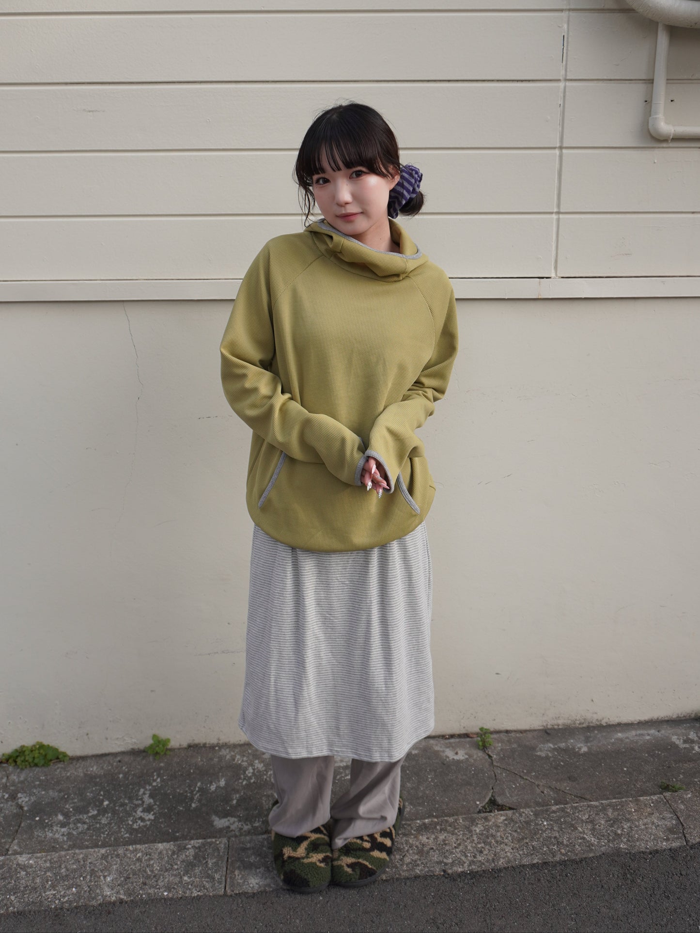 バイカラーパイピングトップス DPB85484