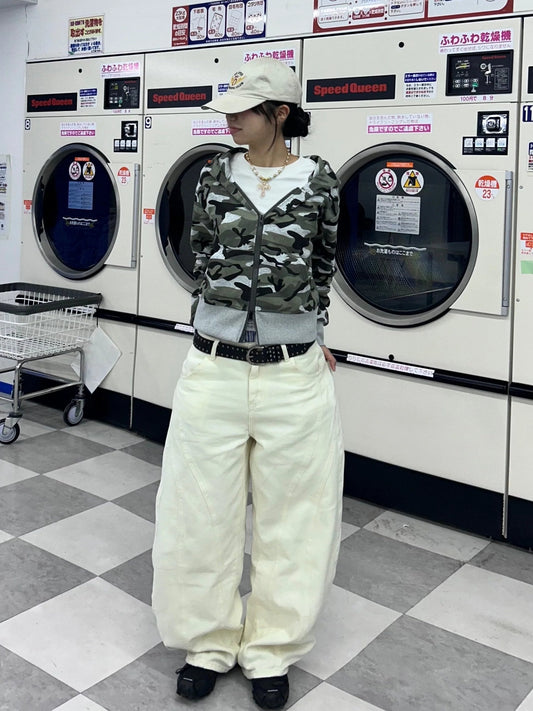 ショートカモフラジップパーカー DPB92062