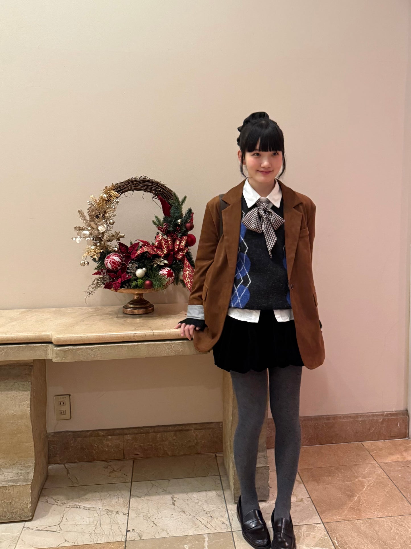 スエードライクテーラードジャケット DPA43723