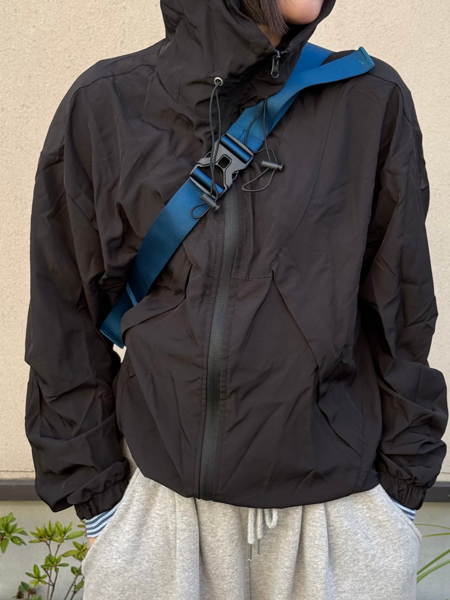 ブラックシェルジャケット DPB93038