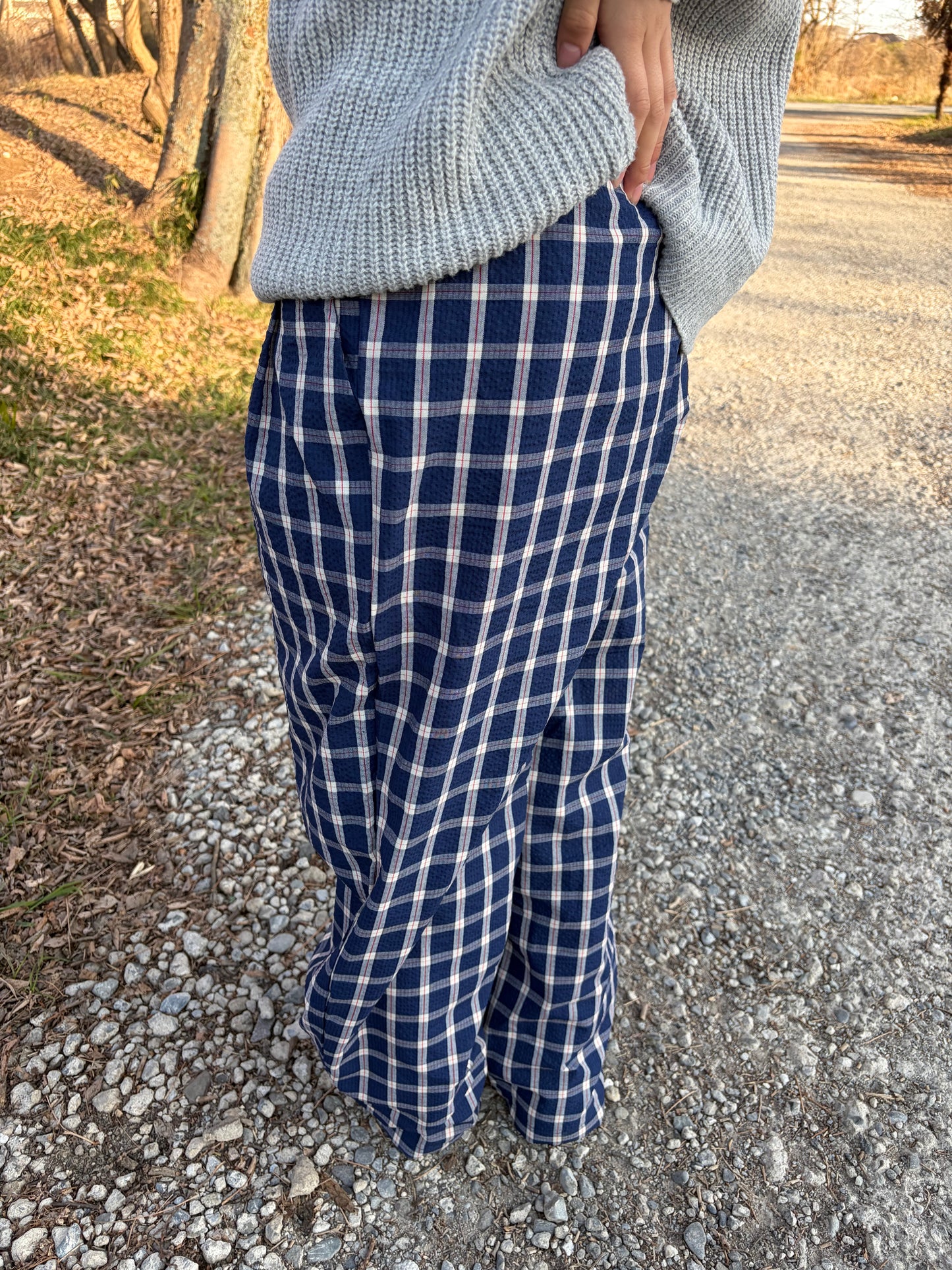 チェックバルーンパンツ DPB92106