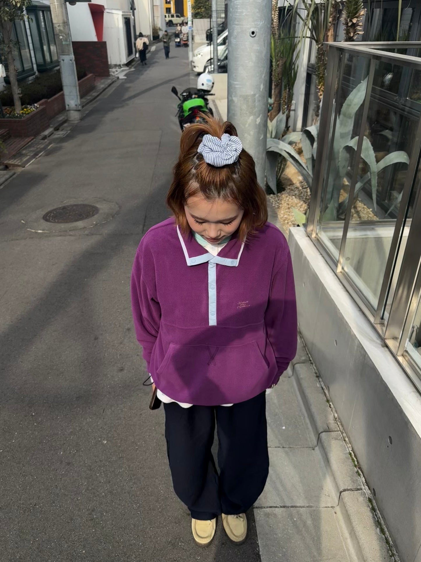 リネンソフトワイドパンツ DPC04031