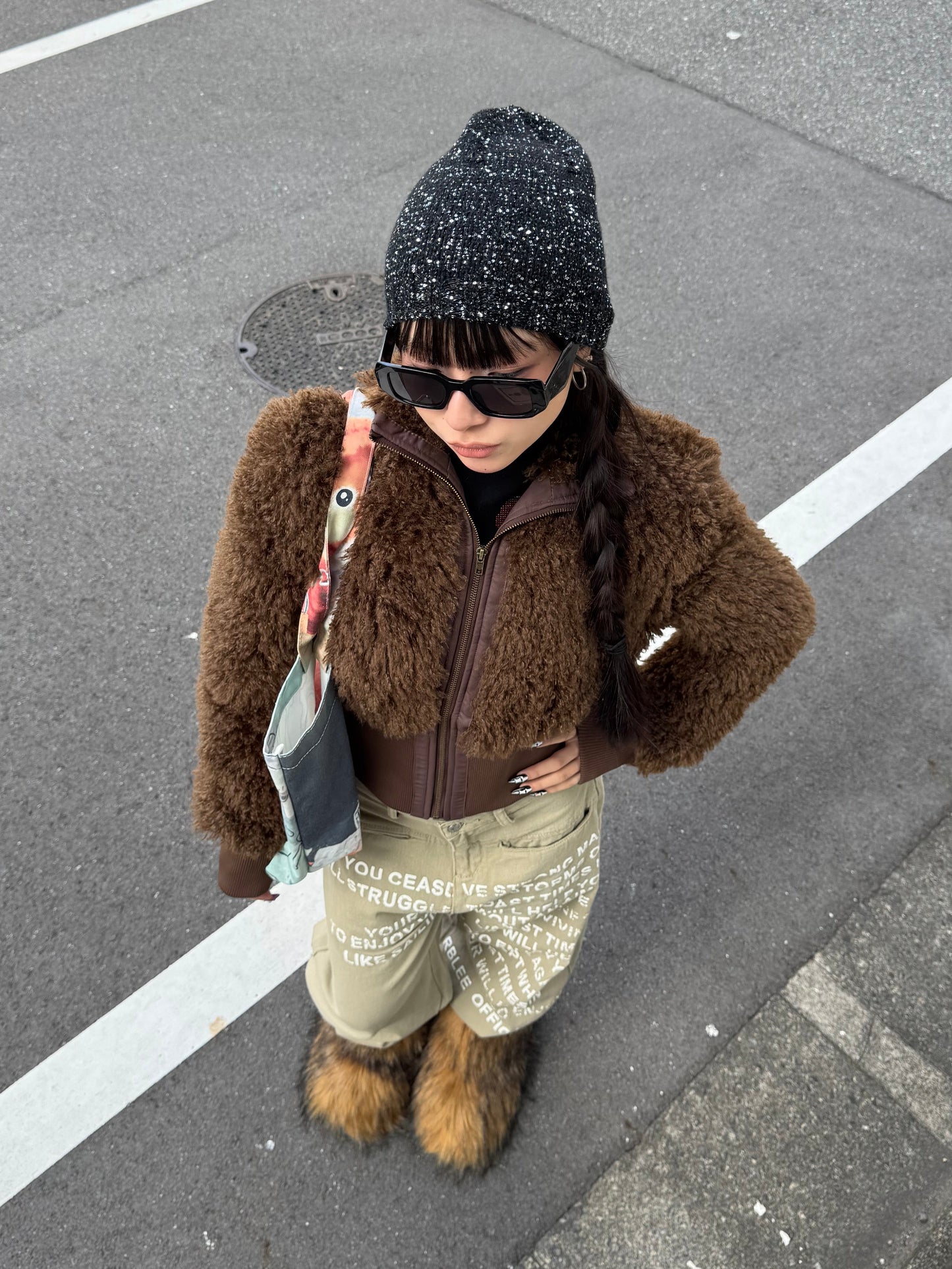 ウエストスリムファージャケット DPB86138