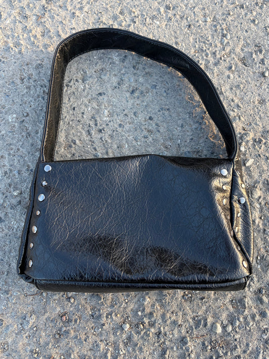 スタッズレザーハンドバッグ DPB92107