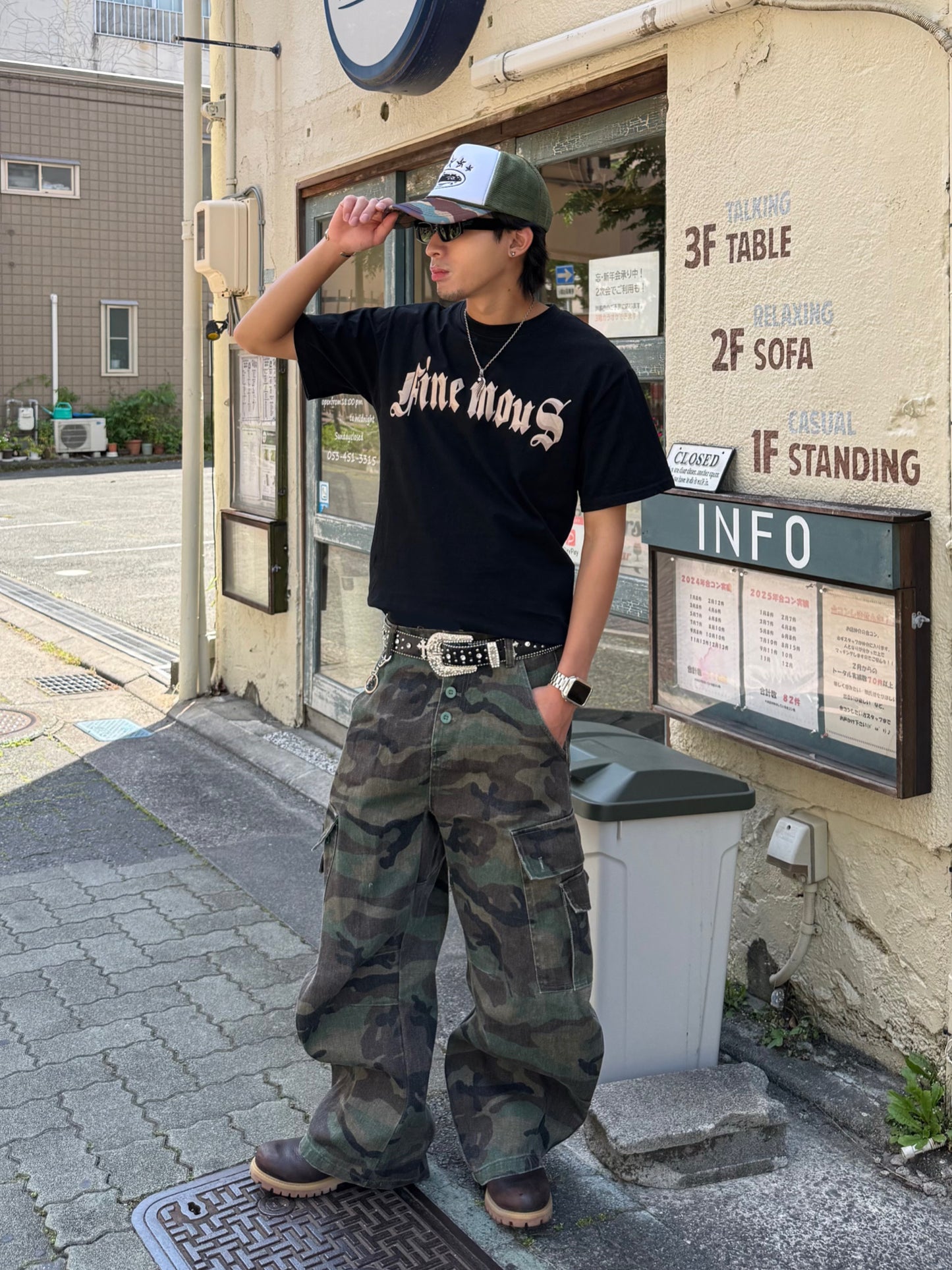 ゴシックレタリングTシャツ DPB90004