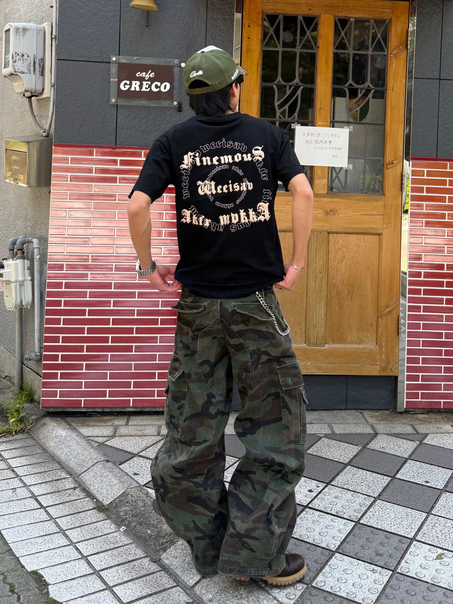 ゴシックレタリングTシャツ DPB90004