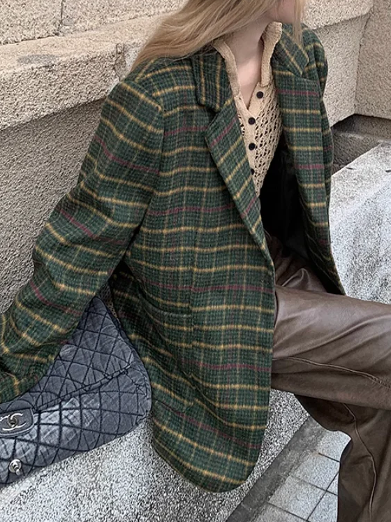 レトロチェックジャケット DPB71548 – CRAMMY レトロチェックジャケット DPB71548 – CRAMMY