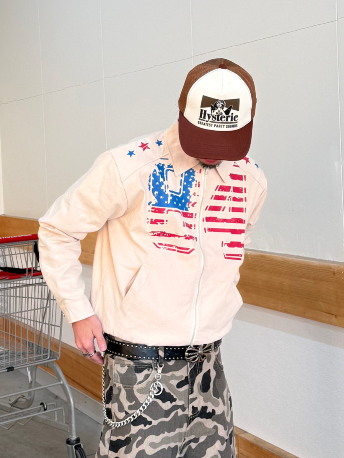 アメリカンナンバージップジャケット DPB90115