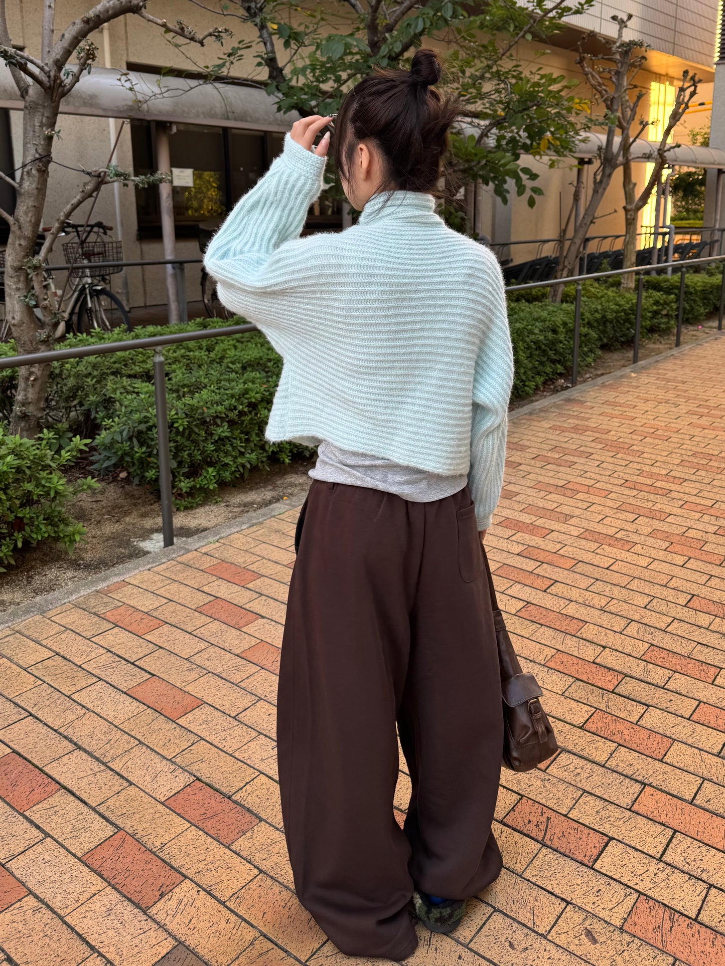 ニットベルトバルーンスウェットパンツ DPB85360