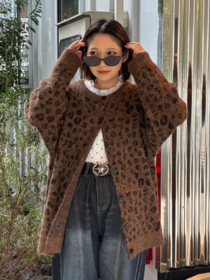 レオパードカーディガン DPA61460