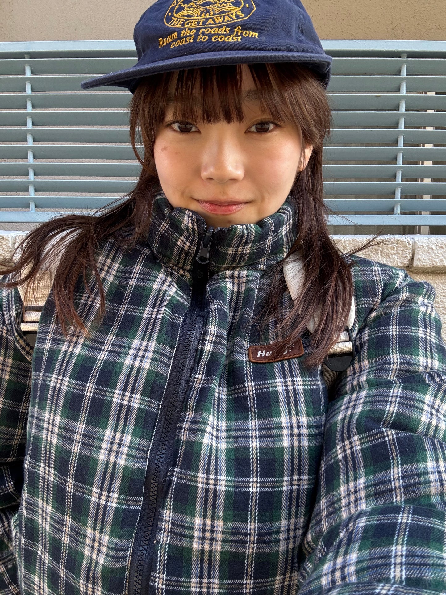 リバーシブルチェック中綿ジャケット DPB91075