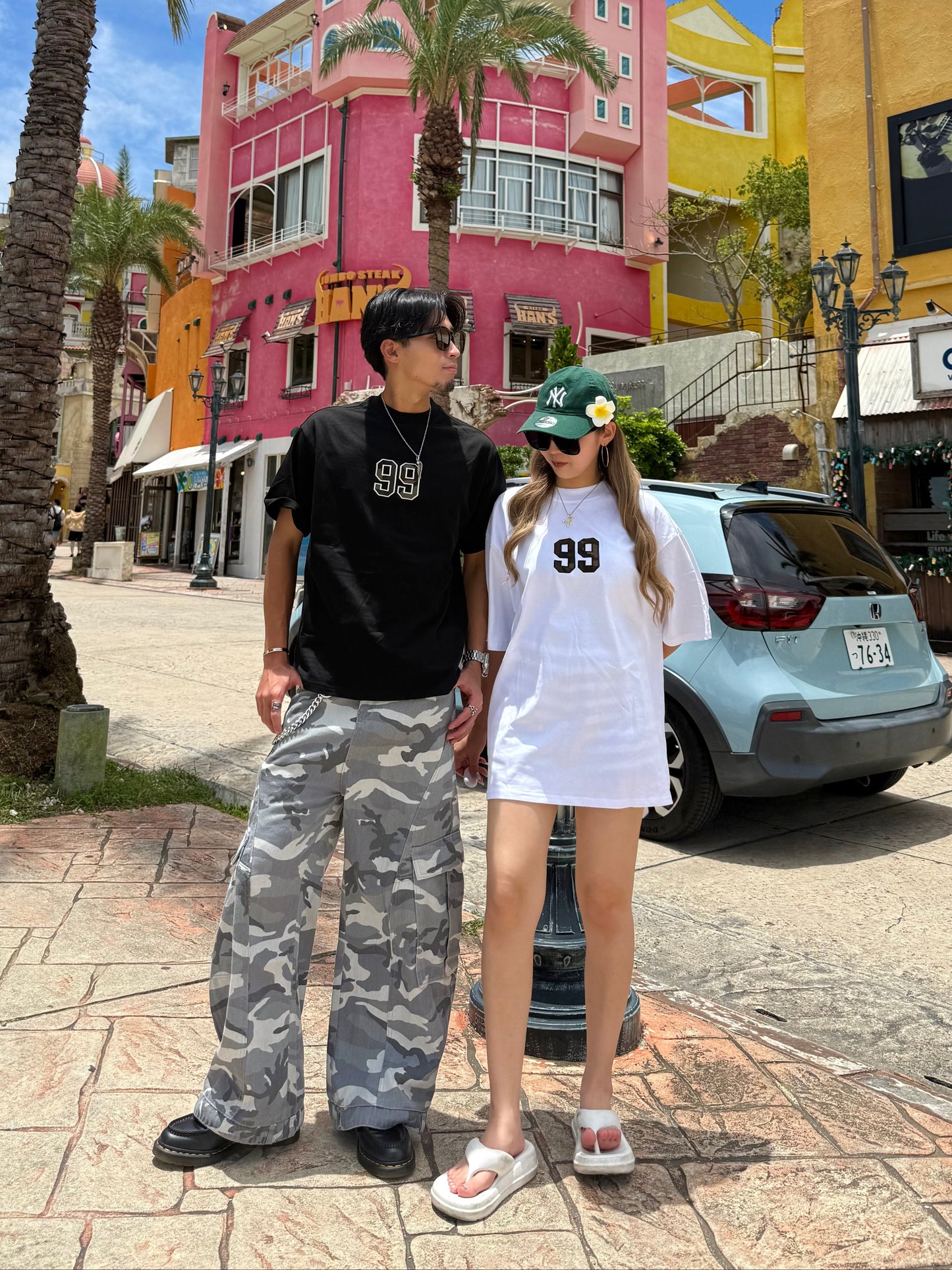 【即納】99カモフラロゴTシャツ DPB73675S