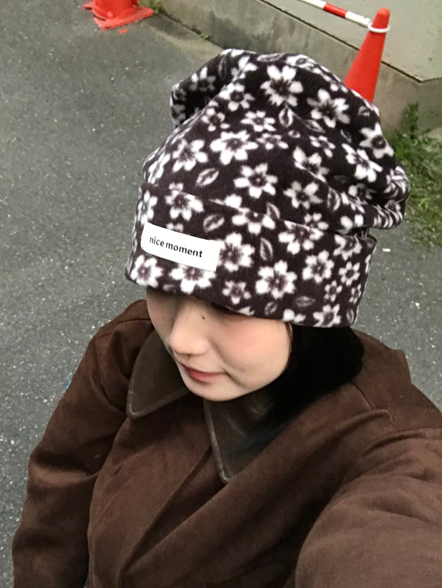 フリースフラワービーニー DPB85452