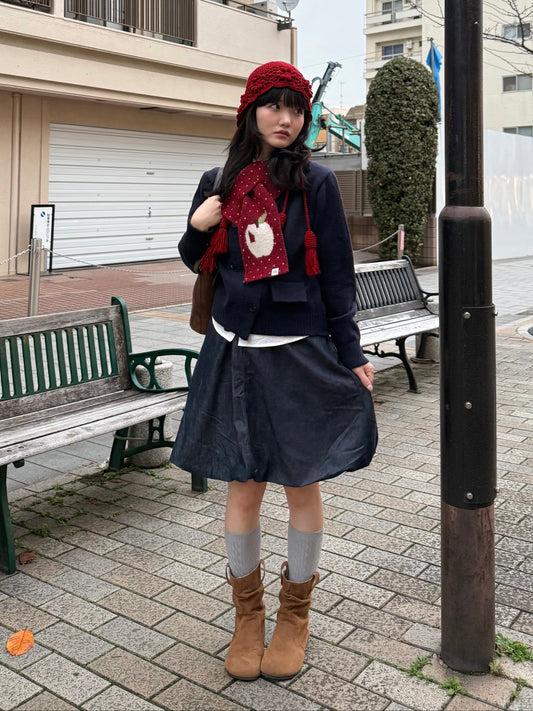 ホワイトアップルスカーフ DPA43750