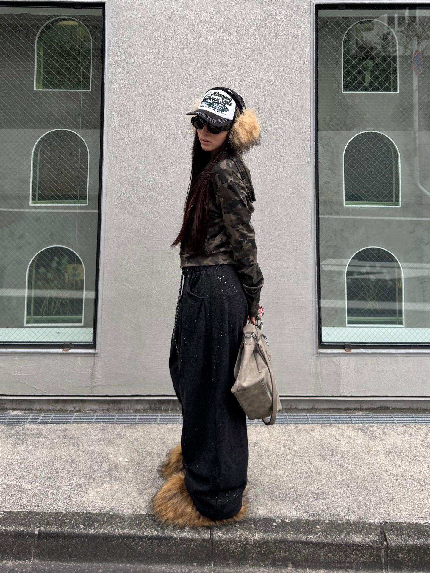 ルーズラメバルーンパンツ DPB86177