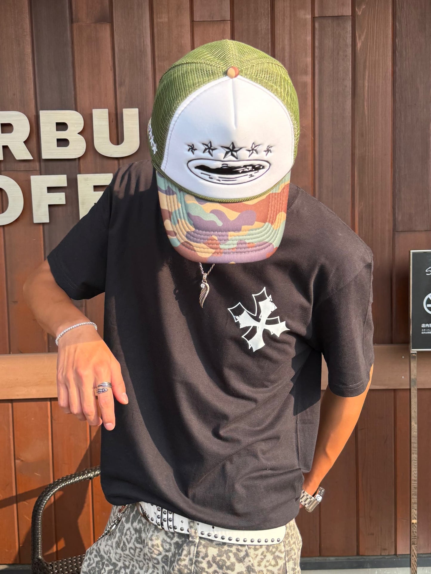 クロスデザインストリートTシャツ DPB90245