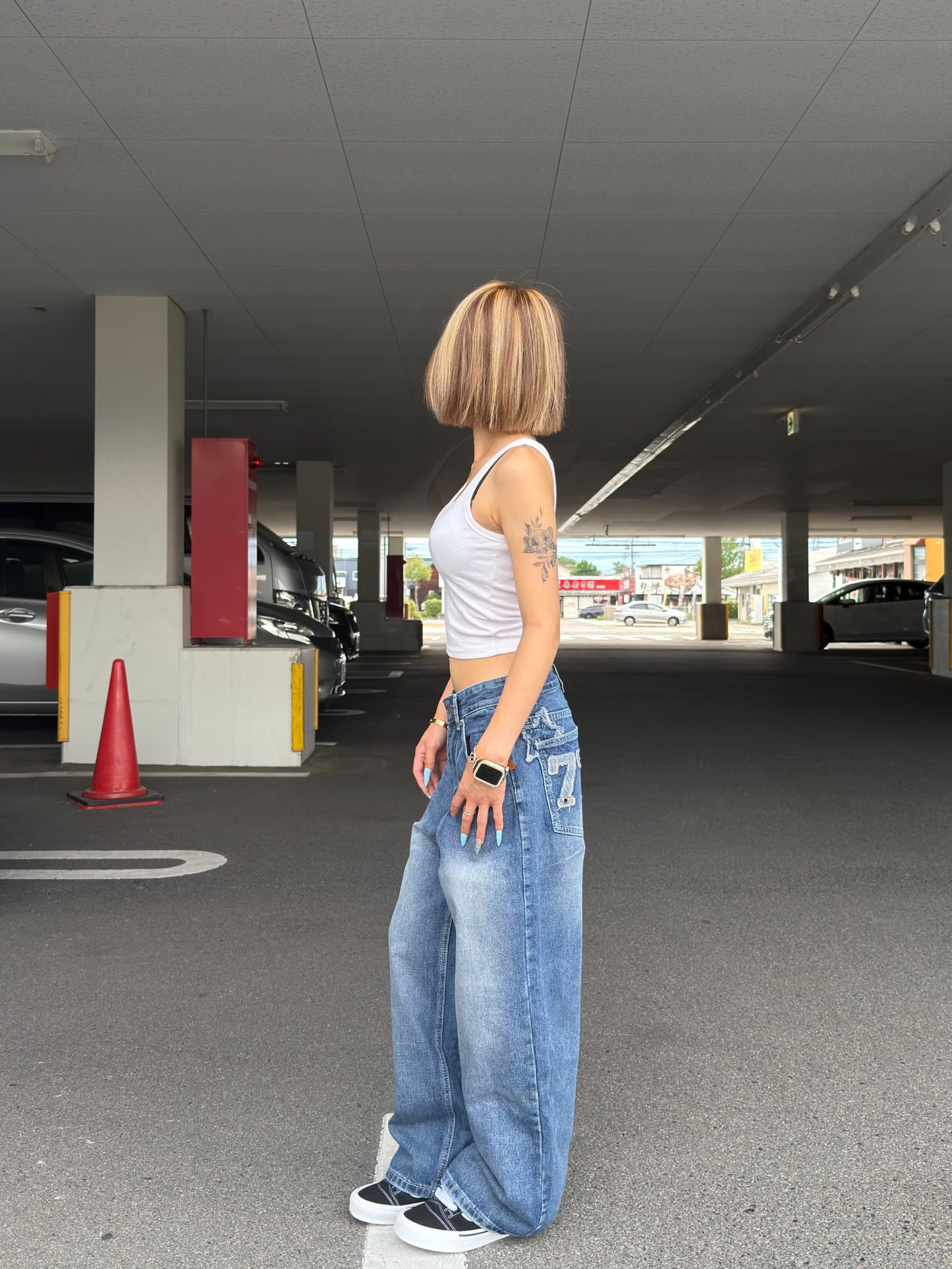 バックポイントデニムパンツ DPB42523