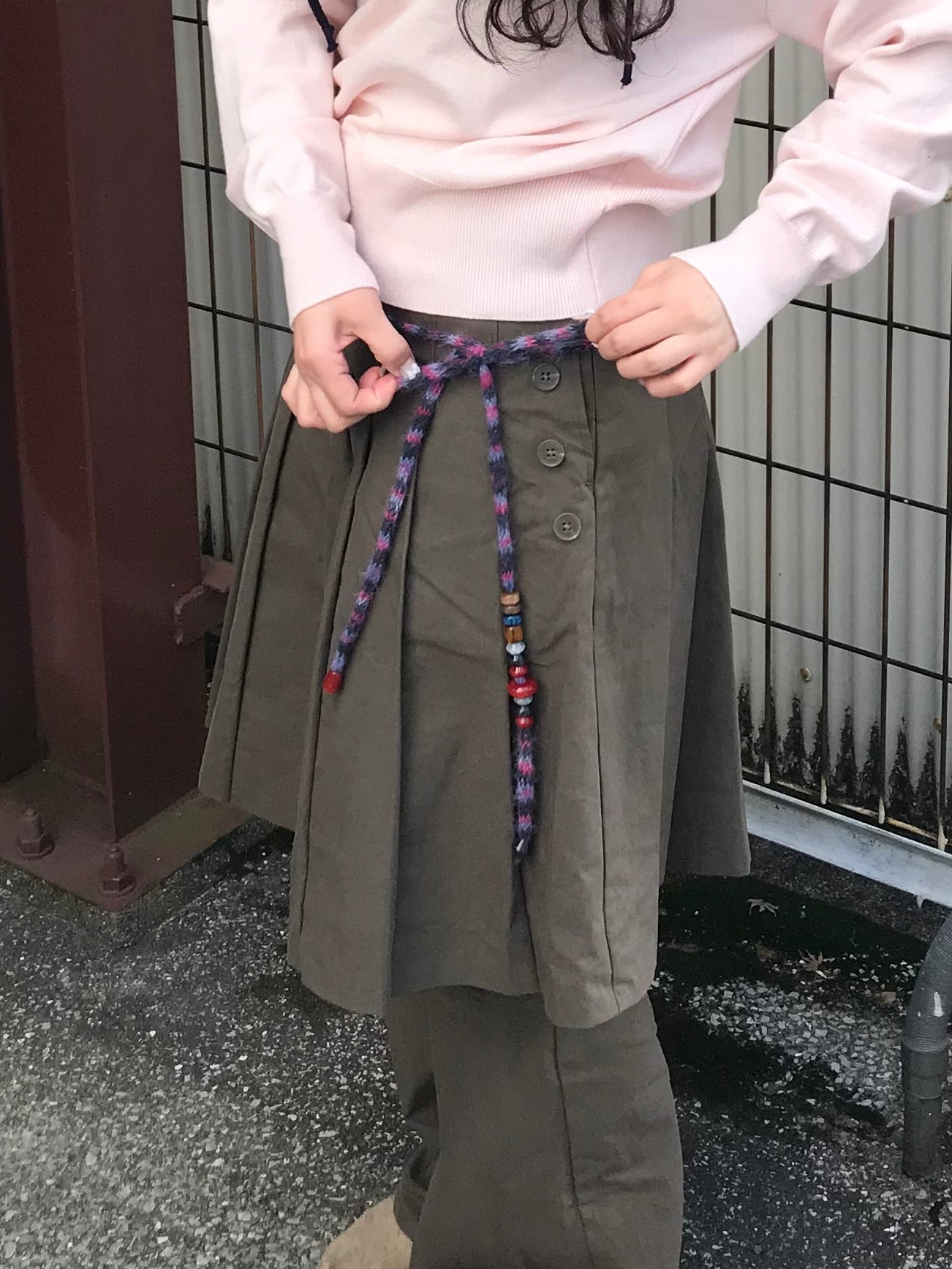 ファーステッチニットベルト DPB89226