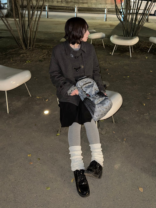 フリルポケットミディアムプリーツスカート DPC03012