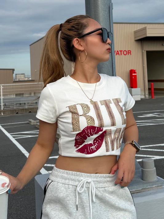 リッププリントTシャツ DPB73386