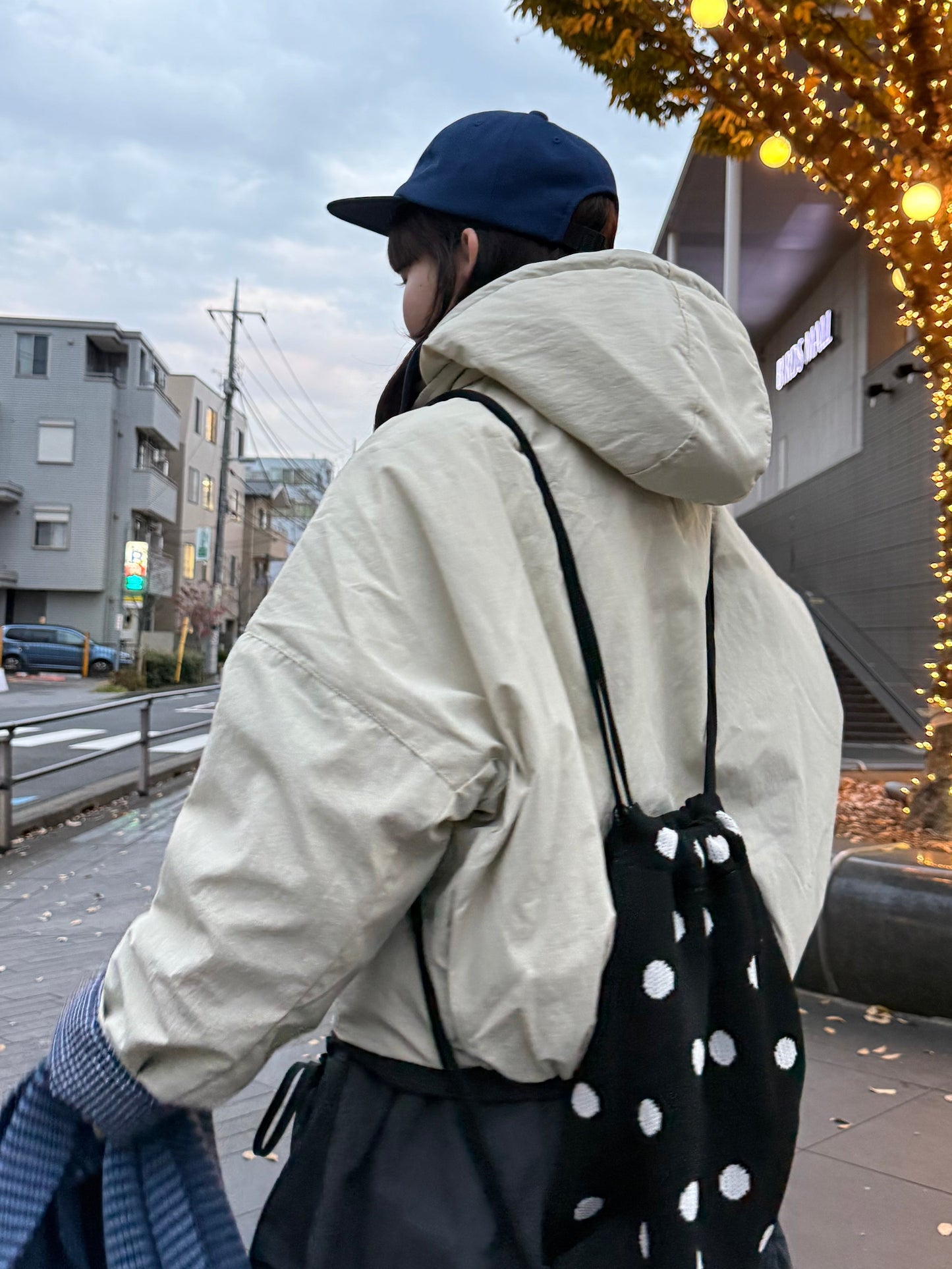 チェックダウンジャケット DPA43716