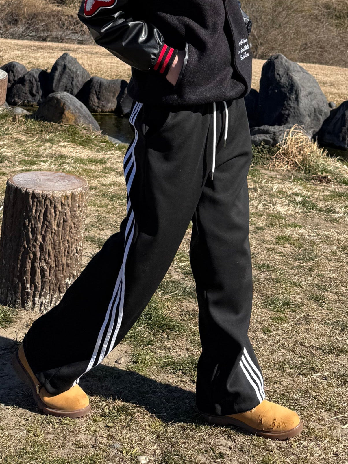 ラインスウェットパンツ DPB90134