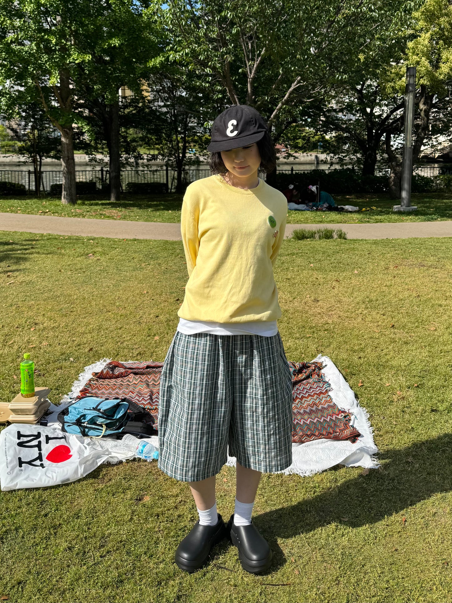 カジュアルチェックパンツ DPB85212