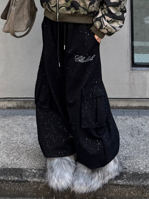 ラメカーゴスウェットパンツ DPB86111