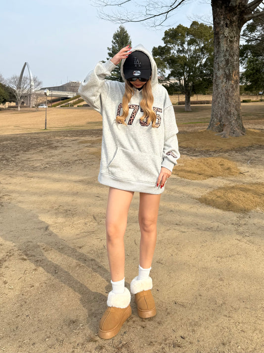 オーバーレオパードパーカー DPB73588