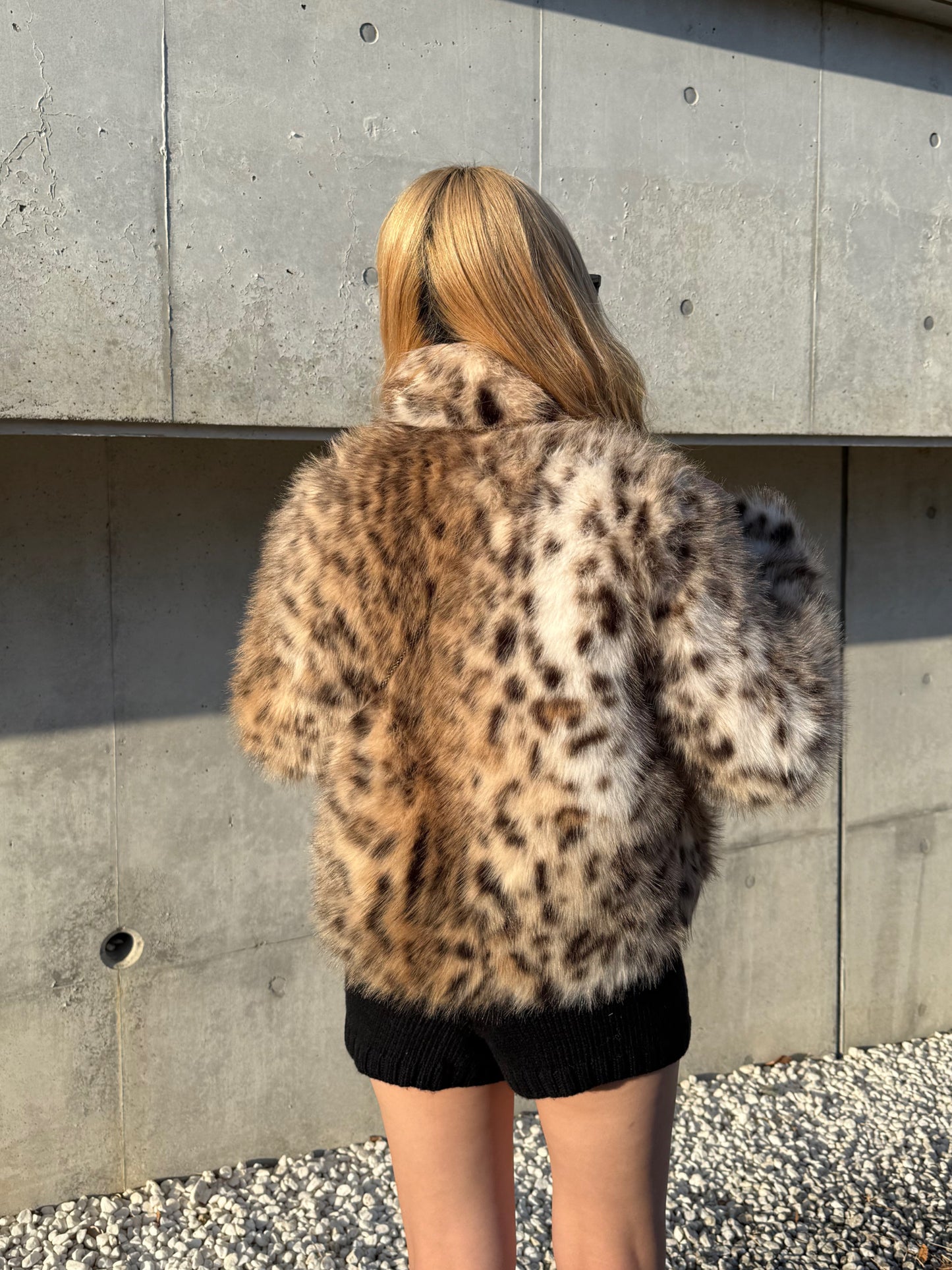 レオパードミニファーコート DPB73539