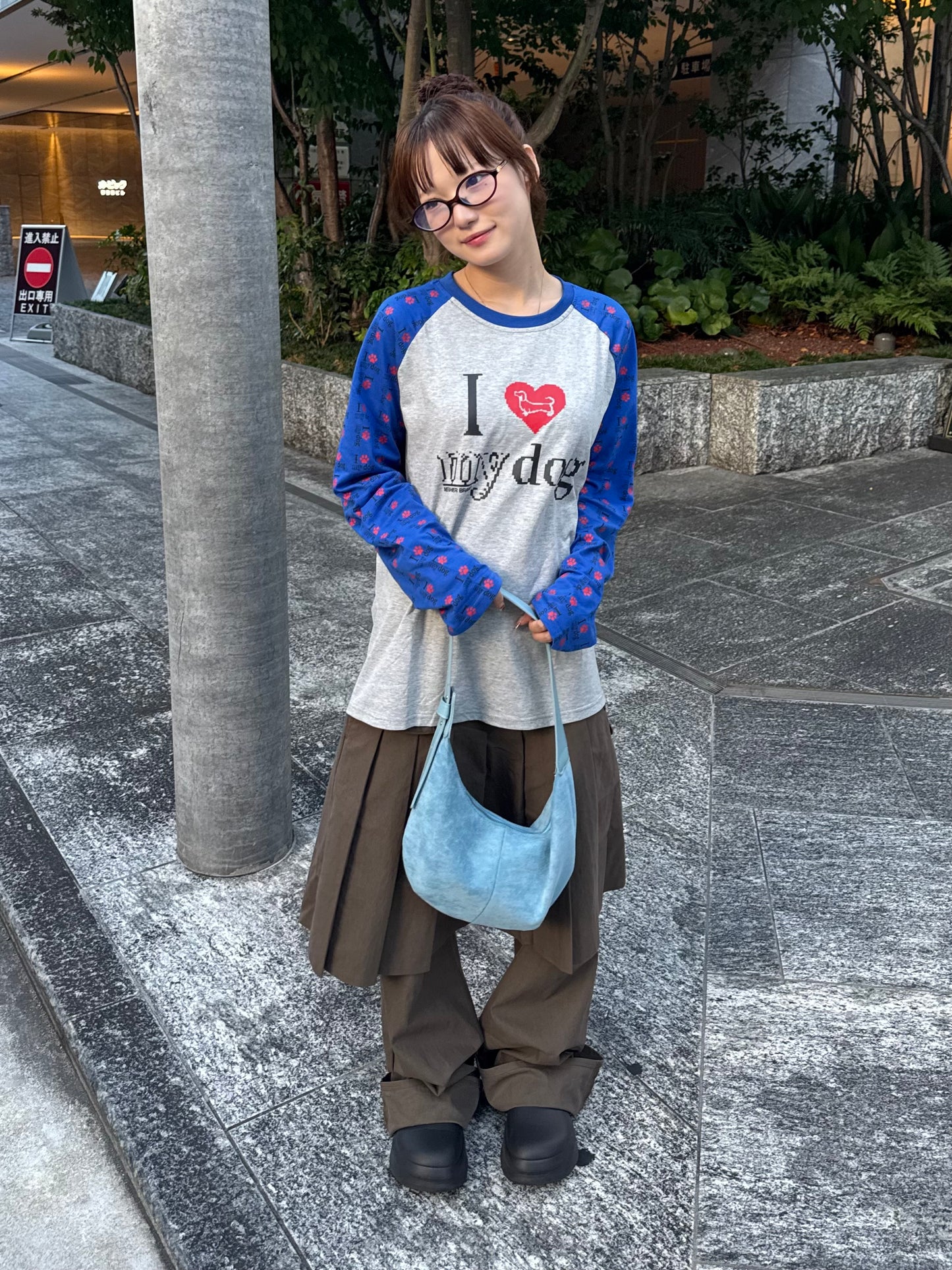 dogラグランTシャツ DPB85332