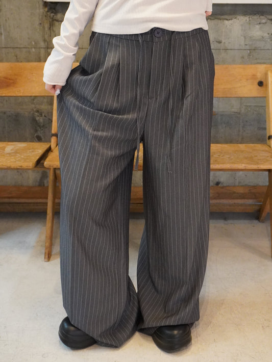 【即納】ウエストリボンストライプパンツ DPB85408S