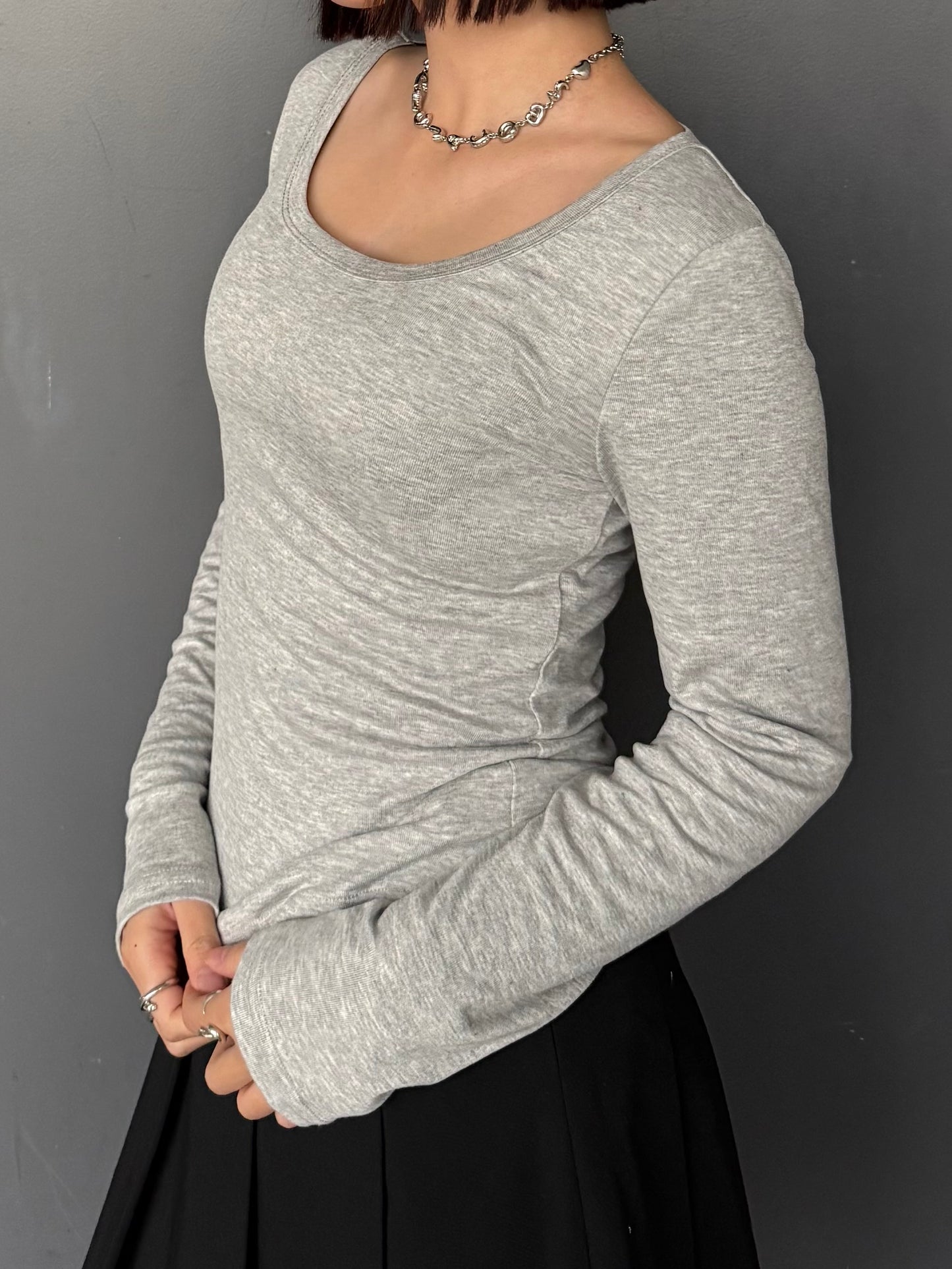 ベーシックUネックTシャツ DPB93058