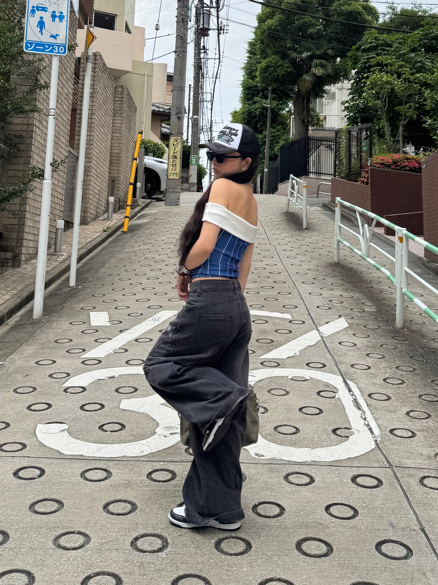 バルーンウォッシュドデニムパンツ DPB86055
