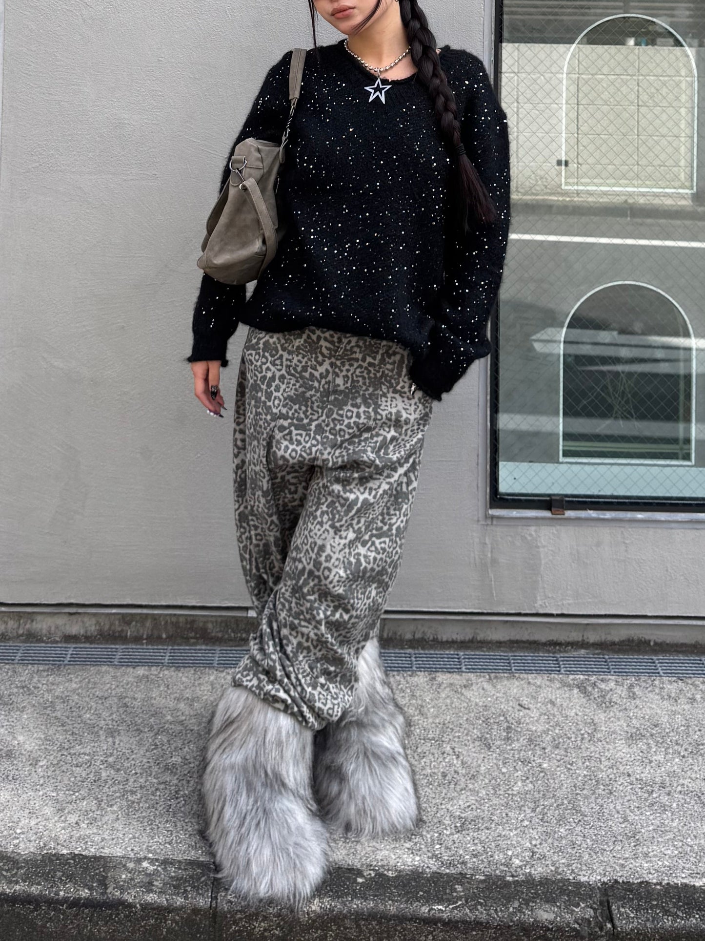 レオパードボリュームパンツ DPB86150