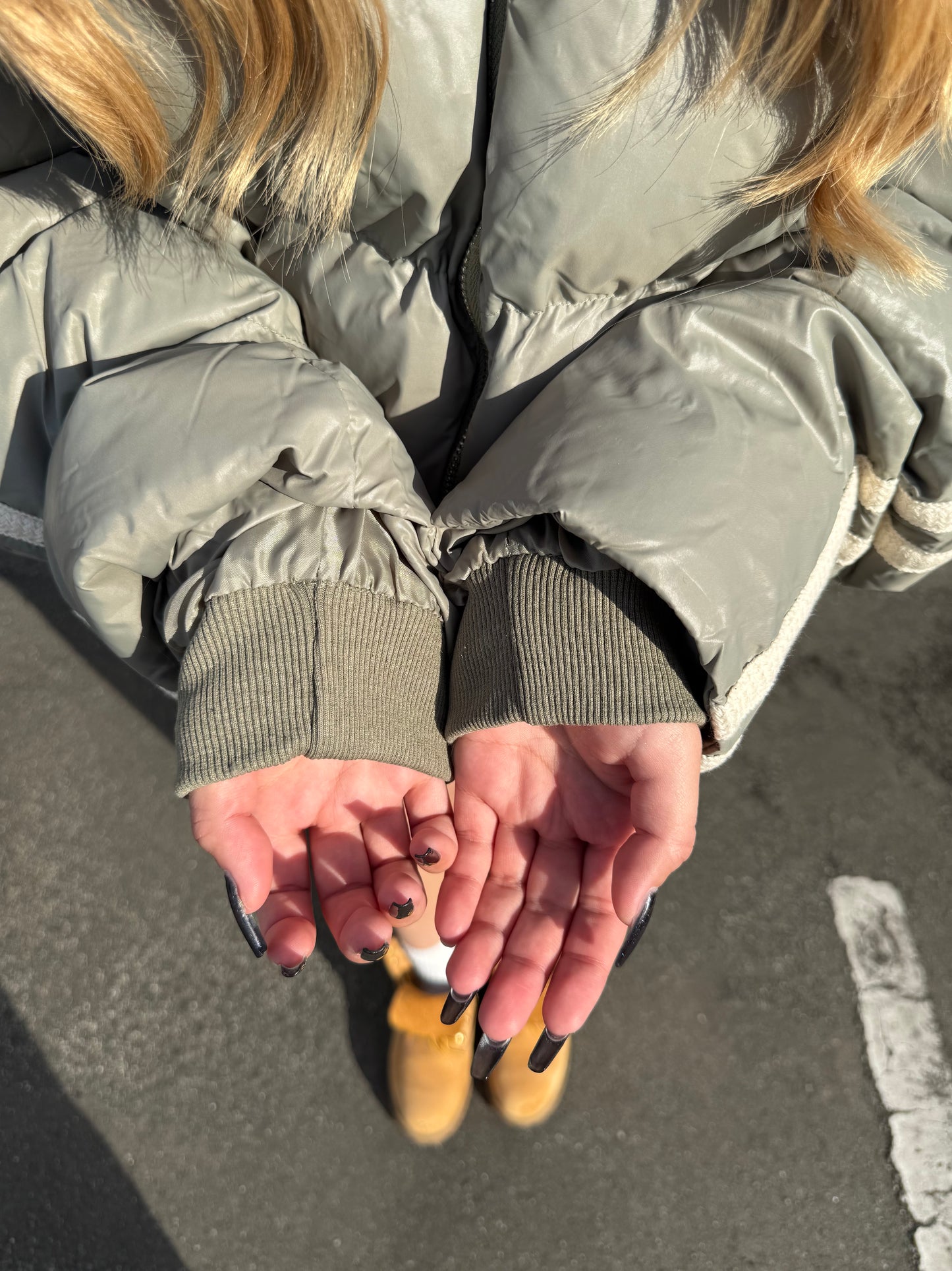 ラインショートダウンジャケット DPB73541