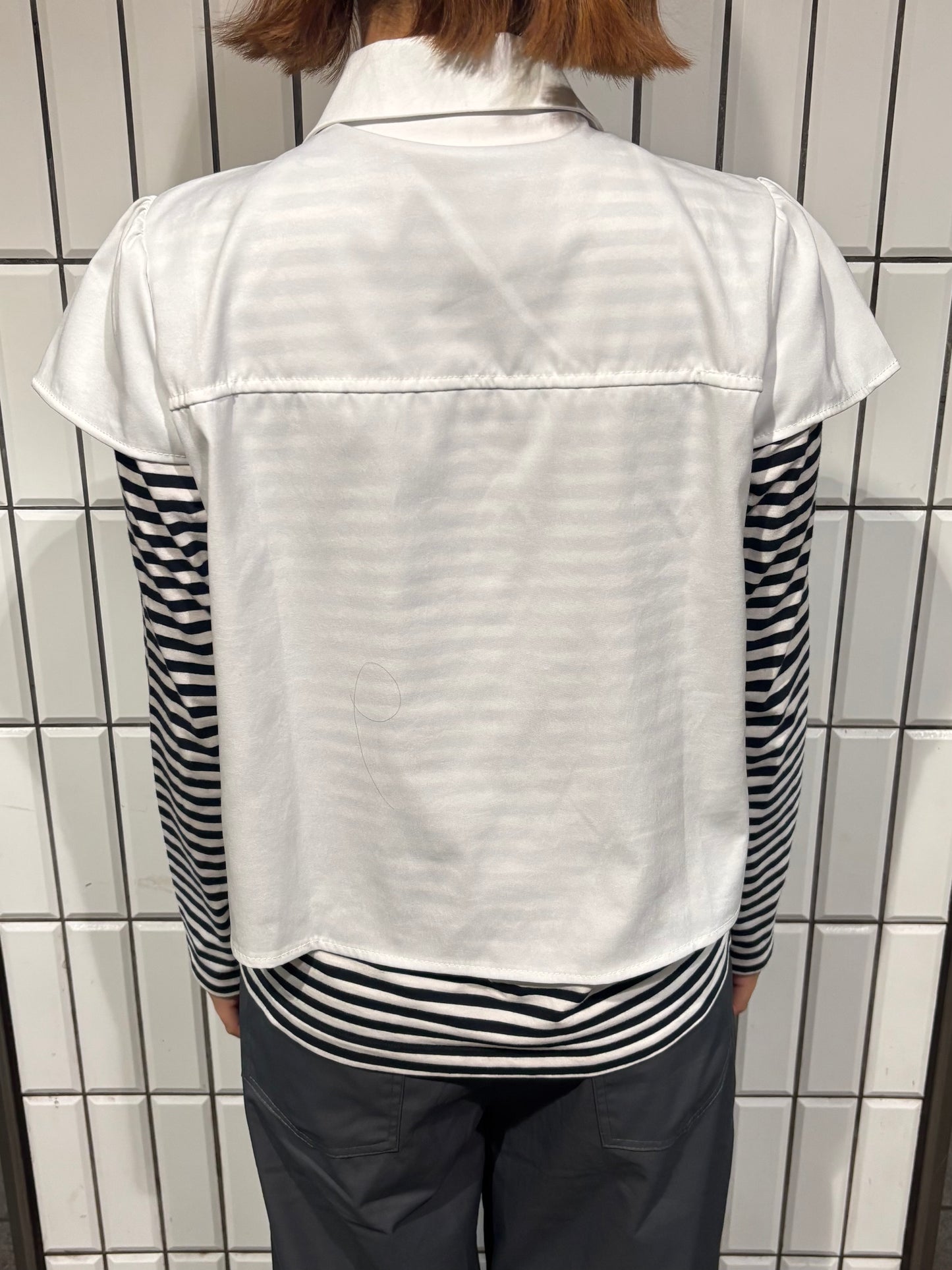 フロントボタンブラウス DPC04006