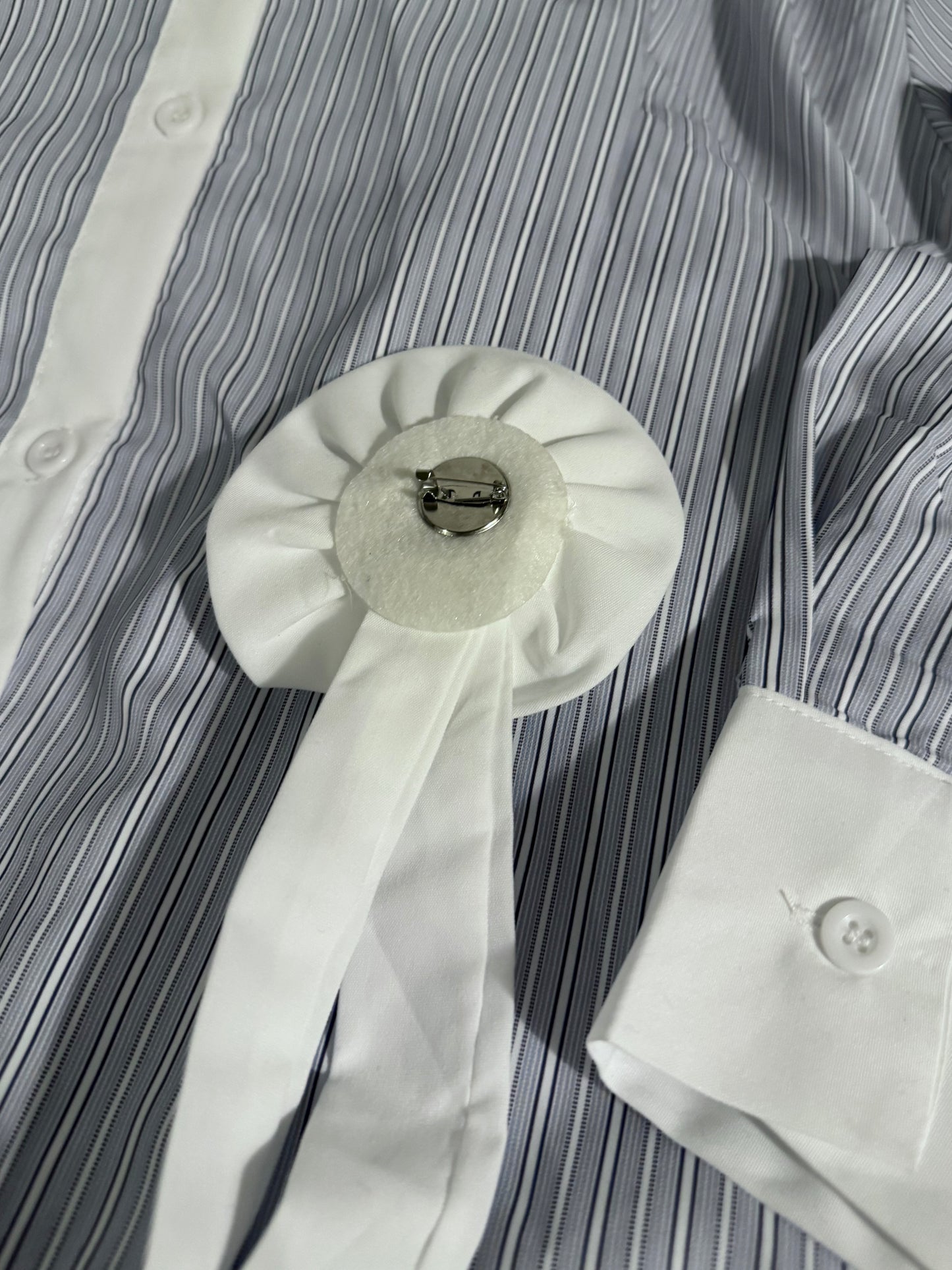 ローズストライプボウタイシャツ DPC03031