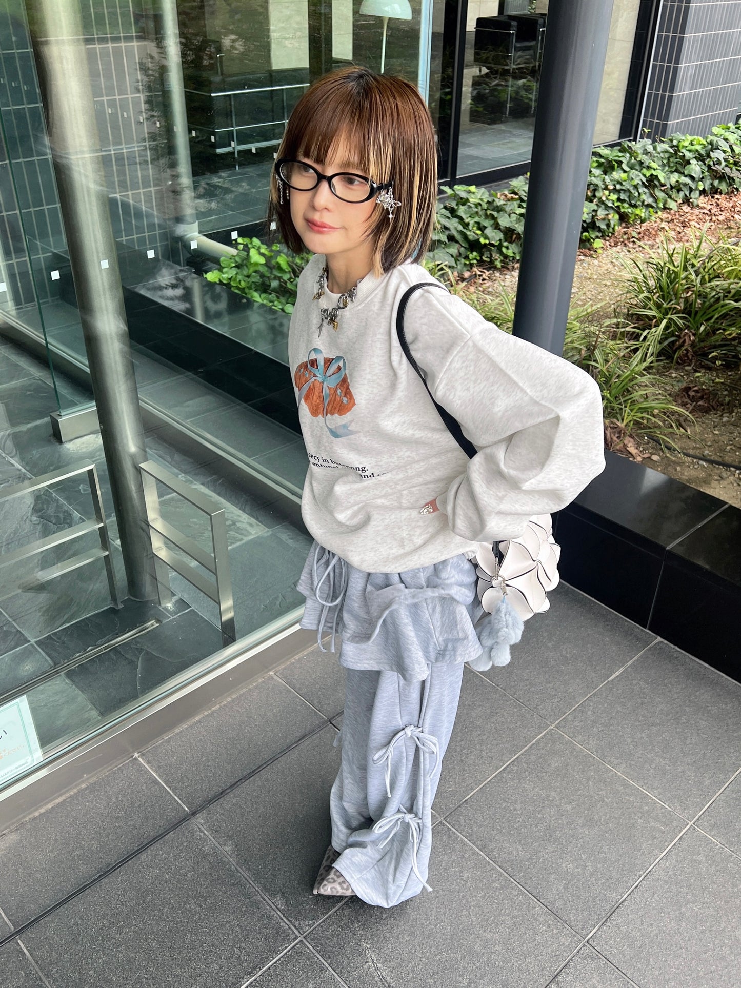 クロワッサンリボンスウェット DPB79210