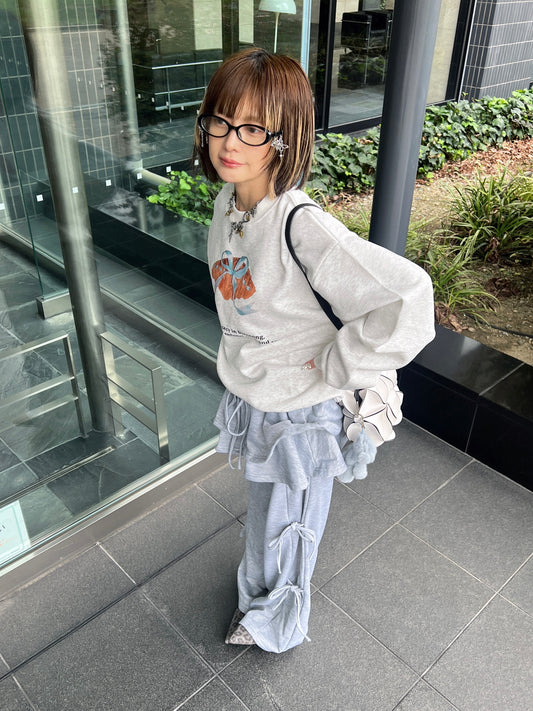 クロワッサンリボンスウェット DPB79210