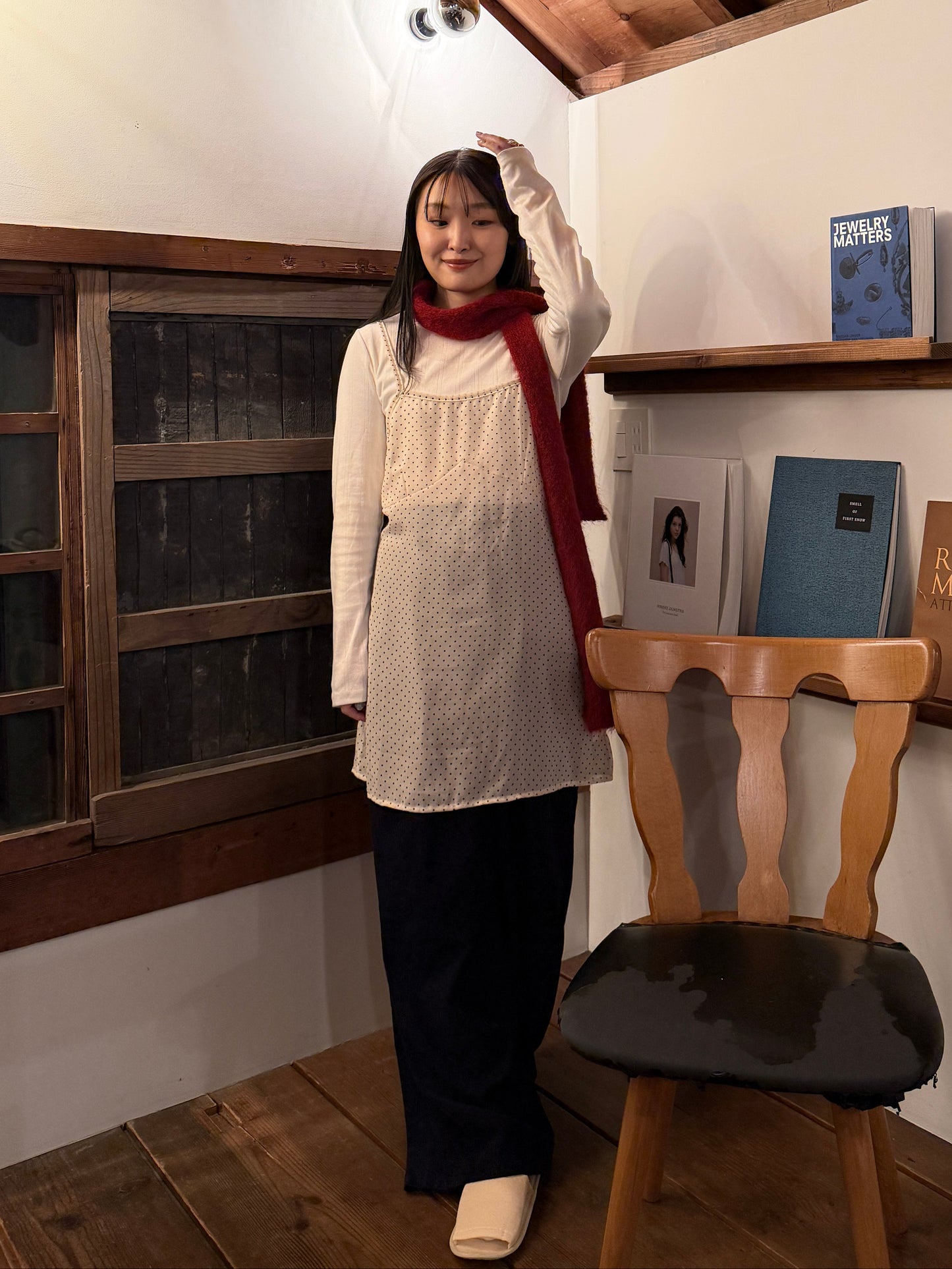 スリムニットマフラー DPB78200