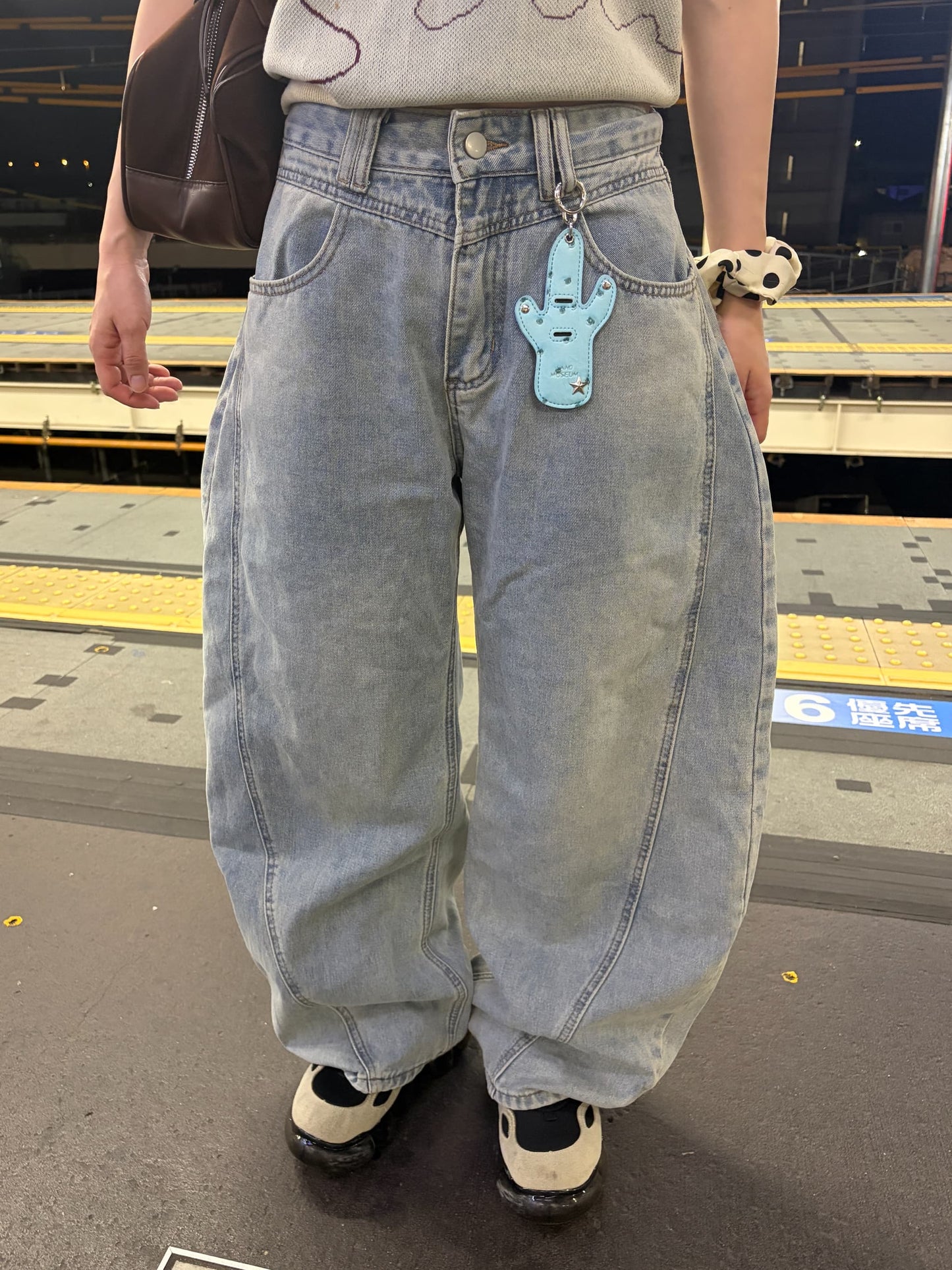 カーブデニムパンツ DPB99126