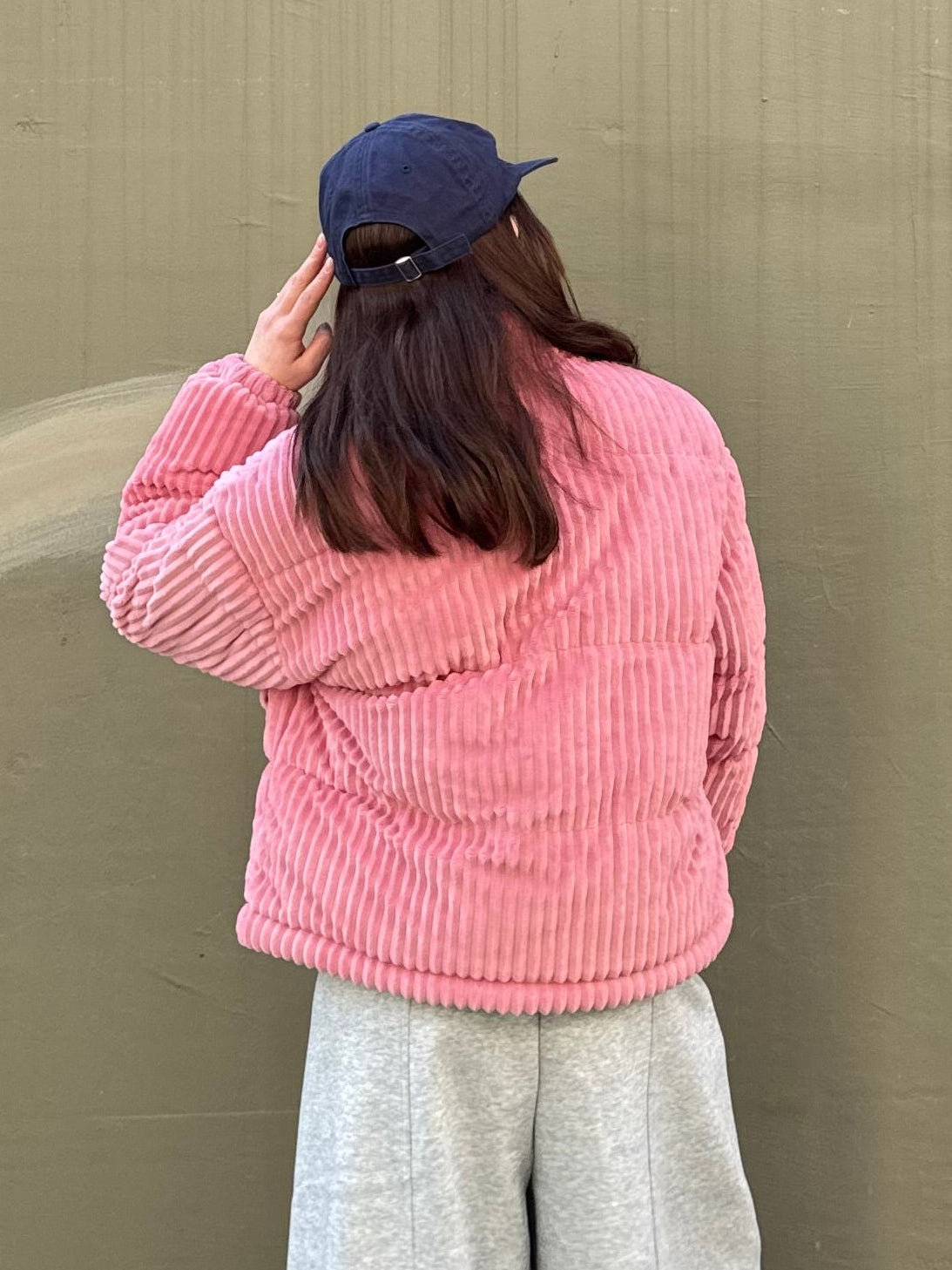 コーデュロイ中綿ジャケット DPB91066