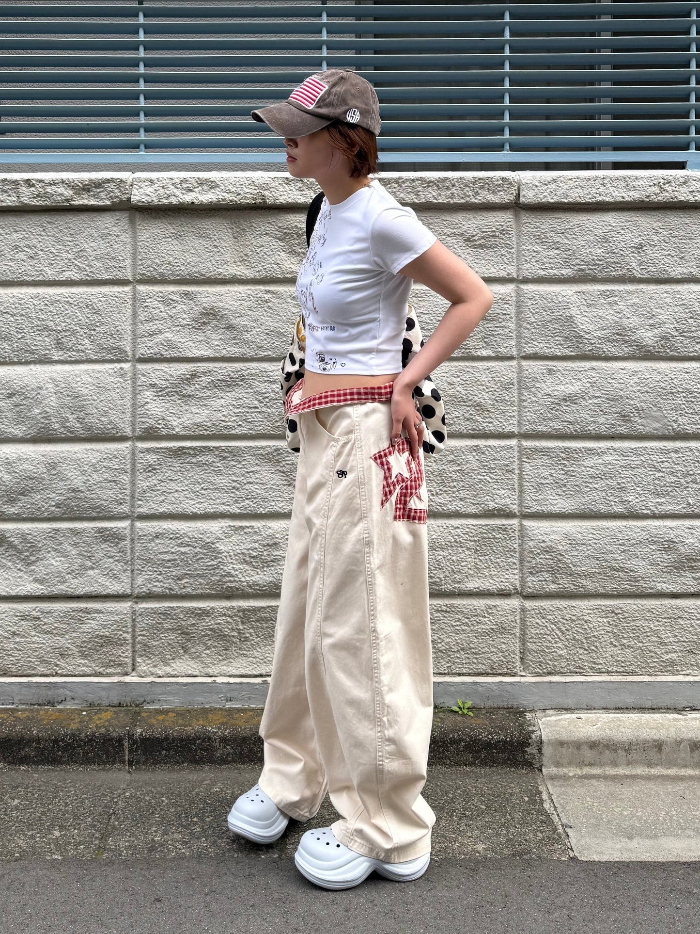 バックロゴバルーンパンツ DPB91122