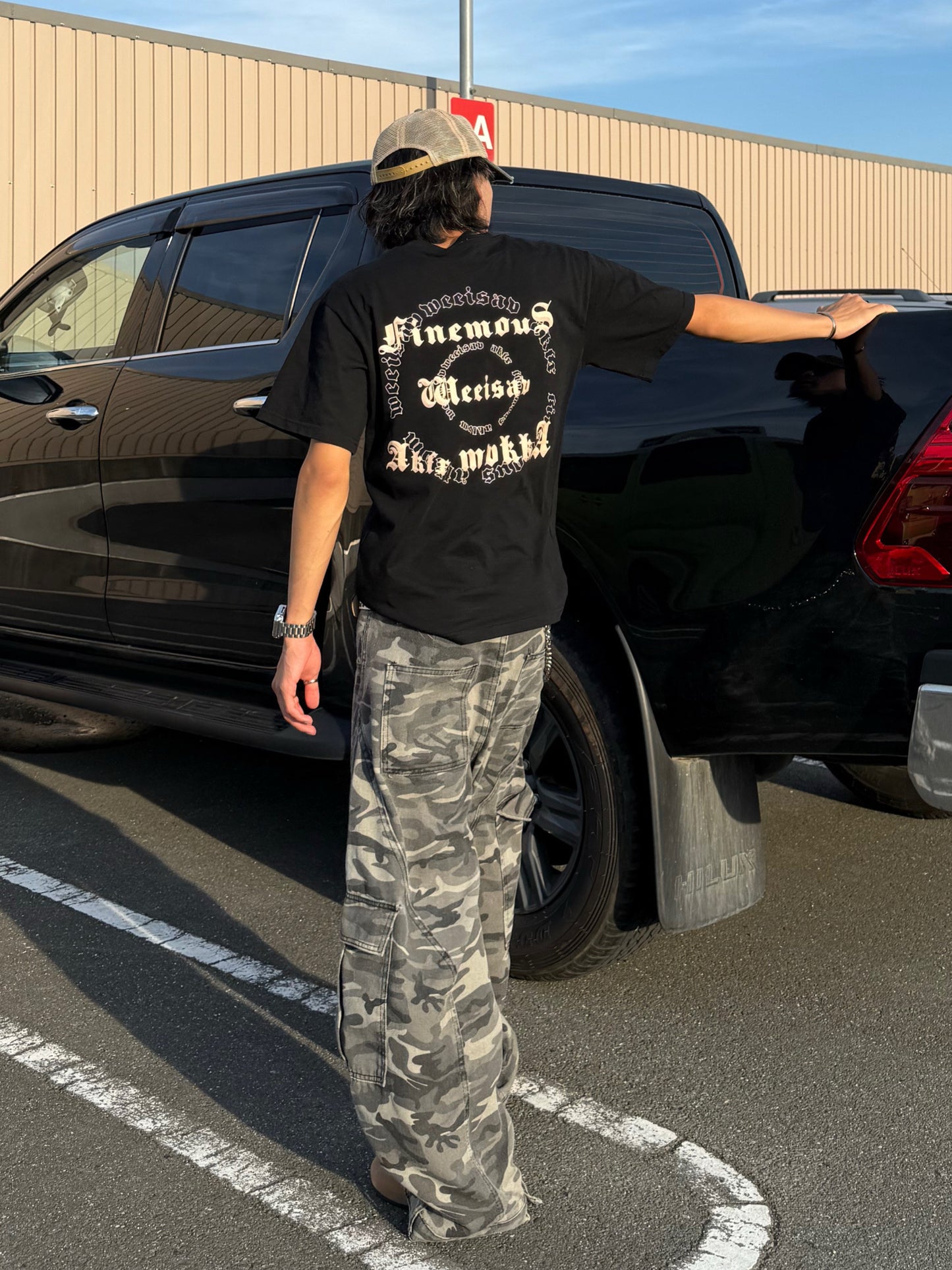 ゴシックレタリングTシャツ DPB90004