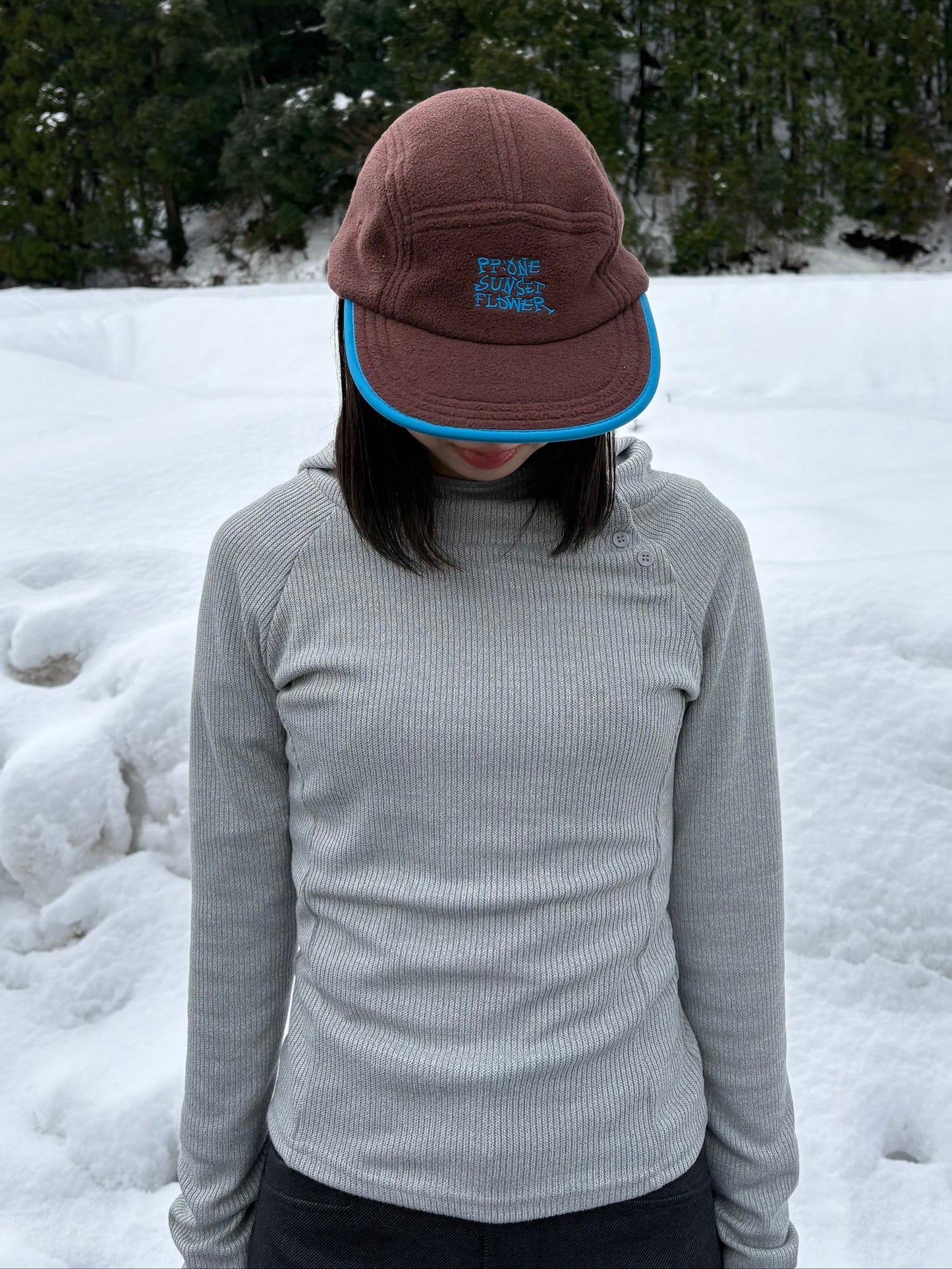 ネックポイントリブニット DPB99041